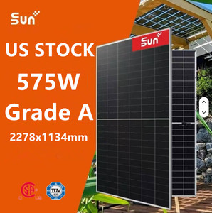Panel Solar Sunplus 575W Totalmente Negro 2278x1134mm Tamaño de Celda 182mm Stock en EE. UU. - Product Image 1
