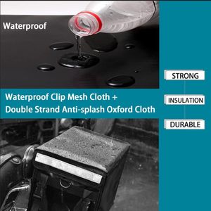 Muestra gratuita de bolsa térmica impermeable de gran capacidad para entrega de comida caliente o fría con portavasos - Product Image 4