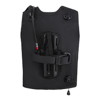 Jaket Penyeimbang Apung (BCD) DIVESTAR Custom Scuba Diving dengan Logo Kustom dan Perlengkapan Menyelam Sidemount, Peralatan Bawah Air