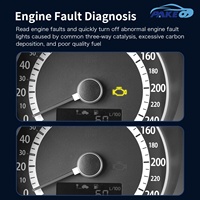 Escáner OBD2 V320, pantalla a Color de 2,8 pulgadas, herramienta de diagnóstico de coche, prueba de rendimiento, lector de código de error, Analizador de motor de batería