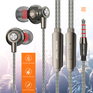 Somic Tone Có Dây Tai Nghe Earbuds Với Microphone Cách Ly Tiếng Ồn 3.5Mm Jack Tai Nghe - Product Image 6