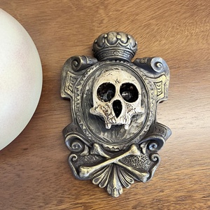 Nouvelles idées de produits 2026 Décoration intérieure <span class=keywords><strong>Halloween</strong></span> Crâne suspendu Ornement en résine Décoration de <span class=keywords><strong>porte</strong></span> - Product Image 3