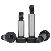 Vis à épaule en acier allié, finition oxyde noir, à tête cylindrique, norme ISO 7379, tailles M5 à M10, pour dénudeur de fils