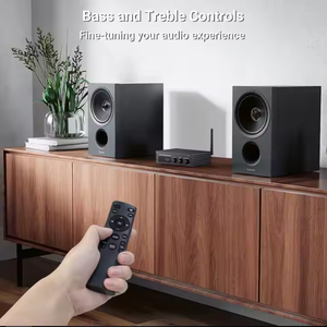 Inwa High Quality Stereo Power Home Digital Super <b>Car</b> Audio Receivers <b>Amplifier</b> Remote Control App Supported Battery Powered - Product Image 4