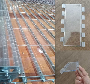 <span class=keywords><strong>Porte</strong></span> <span class=keywords><strong>de</strong></span> <span class=keywords><strong>garage</strong></span> transparente à prix raisonnable, en matériau transparent, portes enroulables transparentes fabriquées en Chine - Product Image 5