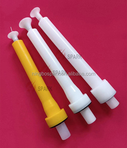 Boquilla plana de inyector para pistola pulverizadora de recubrimiento en polvo, tapa de tanque pequeño para polvo, ruedas Super Corona y Reciprocator, <span class=keywords><strong>Illusion</strong></span> - Product Image 4
