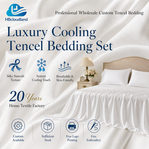 Set di Biancheria da Letto di Lusso Leggero Personalizzato Certificato OEKO-TEX Standard 100 GOTS 60S Eco-Consapevole Cloudland - Product Image 5