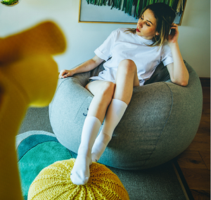 เก้าอี้บีนแบ็กขนาดใหญ่,เก้าอี้บีนแบ็กขนาดใหญ่สั่งได้ตามต้องการปลอกบีนแบ็กเก้าอี้บีนแบ็กในร่ม - Product Image 4