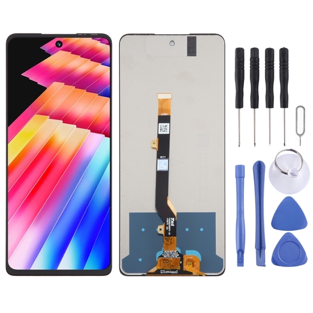 Phone Accessories Monitor Repair Parts OEM LCD + Touch Screen Digitizer Assembly Replacement Part for Tecno Spark 10 Pro KI7