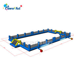 Commerciële Draagbare Buitensportspellen Opblaasbare Voetbalveld Arena Speeltuin Zeep Voetbalveld Te Huur - Product Image 2
