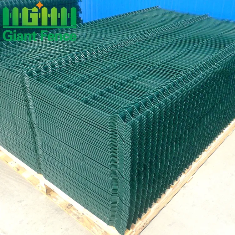 fencing Garden Buildings Supplies Outdoor Metal Material 3D Bending Curved Welded Steel Wire Mesh Easily Assembled pvc Fence