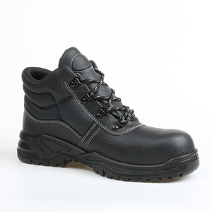 Antiscivolo scarpe di sicurezza di base punta in acciaio per lavoratori in pelle stivali da <span class=keywords><strong>lavoro</strong></span> con puntale per uomo - Product Image 5
