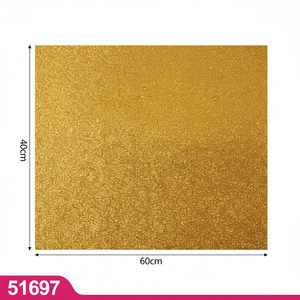 Foglio di spugna Glitter oro 60x40cm senza adesivo per artigianato e decorazioni forniture artigianali - Product Image 2