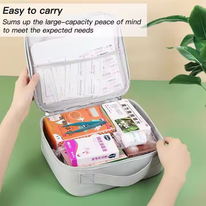 Venta caliente Mini botiquín de primeros auxilios bolsa de almacenamiento portátil de viaje y hogar pequeño botiquín de primeros auxilios conveniente bolsa de emergencia médica - Product Image 5