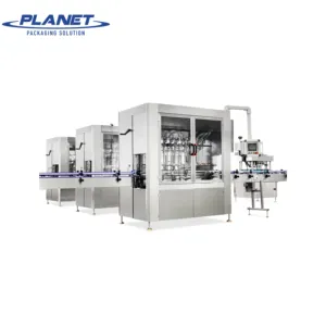 PLANET MACHINE BEST PRICE Lubricant Engine Vegetable Automatic Cooking Oil Bottle Filling Machine Olive Oil Filling Machine