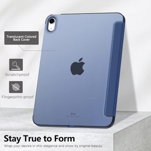 Étui en cuir magnétique pour <span class=keywords><strong>iPad</strong></span> <span class=keywords><strong>Mini</strong></span> Series, coque fine intelligente avec dos transparent en PC rigide, prend en charge Touch ID - Product Image 4