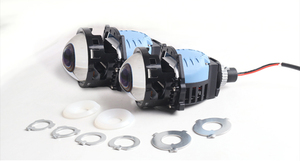 Sanvi S9 <span class=keywords><strong>pro</strong></span> alta potencia 5500K lámpara <span class=keywords><strong>Bi</strong></span> LED proyector lente coche Luz - Product Image 4