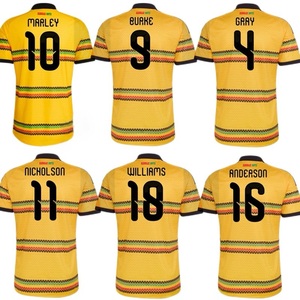 เสื้อฟุตบอลทีมชาติจาเมกา ชุดเหย้าและเยือน เวอร์ชั่นแฟนบอล 26/27 รับสั่งทำตามแบบที่ต้องการ พร้อมสกรีนชื่อและหมายเลขของคุณเอง - Product Image 2