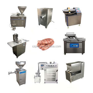 Juego completo de línea de producción de salchichas para la venta Equipo para hacer salchichas 220V Salchicha <span class=keywords><strong>Pollo</strong></span> <span class=keywords><strong>Horno</strong></span> para ahumar perros calientes - Product Image 2
