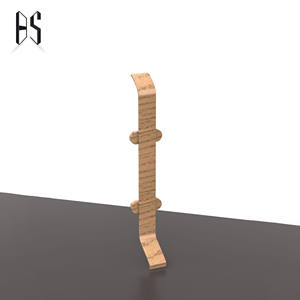 Zócalo de Aluminio con Efecto de Madera Personalizado, Disponible en Colores Nogal/<span class=keywords><strong>Roble</strong></span>, Servicio OEM y ODM para Venta al por Mayor - Product Image 5