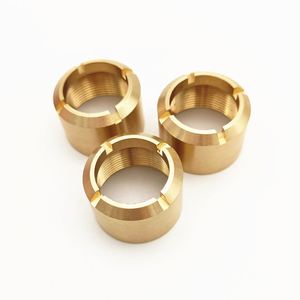 Pièces en laiton de haute précision sur mesure, usinage CNC pour service de fabrication, marque OEM du Guangdong - Product Image 1