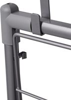 Étagère en fer amovible à suspendre sur la porte, organisateur pliable, antirouille, pour la salle de bain, les épices, les aliments et les vêtements
