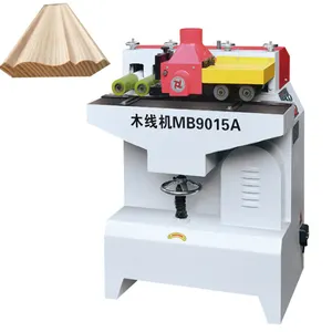 Decorative Wood Wire Machine Wooden Floor Molding Line Machine Single Double Sided Wood Line Making Equipment