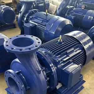 ปั๊มน้ำไฟฟ้าแบบแรงเหวี่ยงสแตนเลสทนการกัดกร่อน ปั๊มหมุนเวียนน้ำในท่อแนวนอน - Product Image 4