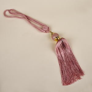 Phụ kiện trang trí nhà cửa, dây buộc rèm tua rua bằng vải polyester PP tùy chỉnh bán buôn - Product Image 3