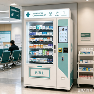 JOYVEND Distributore Automatico di Pillole Personalizzabile con Controllo Intelligente della Temperatura, Dispenser di Farmaci OTC per Ospedali e Farmacie - Product Image 3