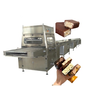 小型自動チョコレート溶解エンロービング機チョコレートコーティング生産ライン - Product Image 1