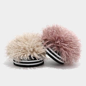 Nouveau automne hiver unisexe <span class=keywords><strong>Afro</strong></span> personnalité ventilateur pull chapeau tricoté propriétaire perruque chapeaux de fête pour hommes - Product Image 3