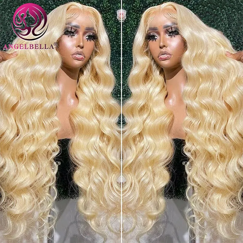 50 Inch 613 Wig 13x4 Lace Front Human Hair Wig Full Lace 13x6 Hd Lace Frontal Blonde Body Wave Wig