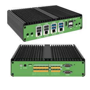 <span class=keywords><strong>Mini</strong></span> PC Industrial Integrado I7 de 4 Gigabit LAN, Sin Ventilador, X86, RS232 COM, Edge Computing, IoT <span class=keywords><strong>Gateway</strong></span>, Linux, Win11, Barebone, IPC - Product Image 2
