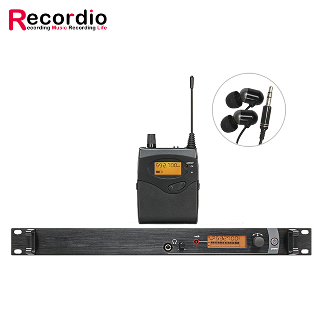 GAW-M2050 Professional Mono Wireless In-Ear Monitor System with Metal Case for Singer Performance Concert Use