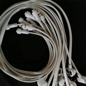 Guirnalda de goma conectable AC220V 100M IP65 E27 Luz de cadena de patio vintage E27 B22 base al aire libre festón Luz de cinturón de patio - Product Image 2