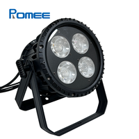 Luz LED PAR Bicolor Impermeable IP65 de 4*50w 3200K-6500K DMX512 para Conciertos y Eventos al Aire Libre