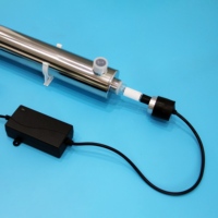 Machine de traitement de l'eau Aqua UV-C 12 GPM, lumière UV 253,7 nm pour l'eau de puits, les aquariums et l'utilisation commerciale