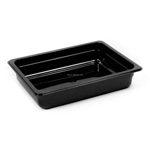 Bandeja GN de Acero Inoxidable Negra de Tamaño Completo de 100 mm (4 Pulgadas) de Profundidad, 13.65 QT (13 L), para Catering en el Hogar, Certificación NSF GN - Product Image 4