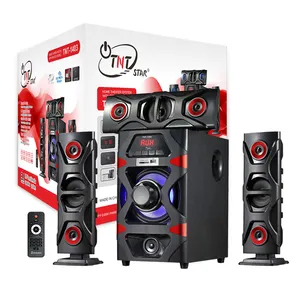 speaker amplifier Suppliers-TNT Star TG 1403 Amplifier Distorsi Rendah Pengeras Suara Kabinet Stereo Suara Surround Speaker 3.1 Multimedia Sistem Hi-Fi