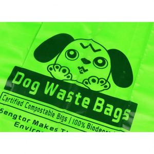 High Quality Certificated <b>Compostable</b> Cornstarch PLA PBAT Biodegradable Eco-Friendly Dog Poop <b>Bags</b> ASTM D 6400 Certified - Product Image 6
