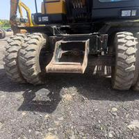 Excavatrice sur chenilles Sany SY155W d'occasion, moteur d'origine, 14 tonnes, état fiable, équipement de construction, adaptation R150WVS
