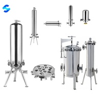 Nueva Carcasa de Filtro de Cartucho de Acero Inoxidable SS304 SS316L de Alta Pureza de 10 Pulgadas para Aplicaciones Farmacéuticas, Alimentarias y Electrónicas 6