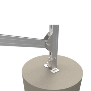 Wholesale Steel Foundation Ground Solar Mounting <strong>System</strong> Panels Kits Solar Ground Mounting Racking <strong>System</strong> - Product Image 3