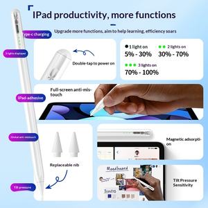 <span class=keywords><strong>ปากกา</strong></span>คาปาซิทีฟสำหรับไอแพด สำหรับใช้กับ<span class=keywords><strong>ด</strong></span>ินสอสไตลัส วัสดุพลาสติก <span class=keywords><strong>ด</strong></span>ีไซน์ดูดซับไ<span class=keywords><strong>ด</strong></span>้ เหมาะสำหรับการวา<span class=keywords><strong>ด</strong></span>ภาพ - Product Image 2