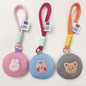 Pochette de rangement anti-moustiques en maille pour bébé, motif estival, petite bourse à monnaie, joli porte-clés portable, en polyéthylène - Product Image 1