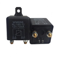 WM686-relé automático de 4 pines, relé de arranque de coche de alta resistencia, normalmente abierto, 100A, 12V, 24A