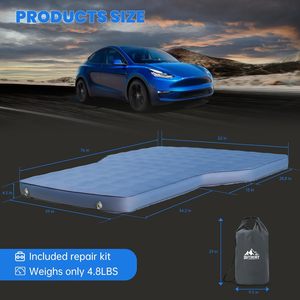 Colchoneta Inflable Eléctrica Hikeon 2026, Plegable, Portátil, Moderna, <span class=keywords><strong>para</strong></span> Dormir en el Auto, con Cubierta de PVC, <span class=keywords><strong>para</strong></span> Acampar al Aire Libre - Product Image 3