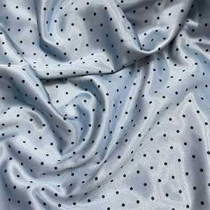 0.4 metro a pois crêpe tessuto finto acetato Satin con luminoso primavera ed estate brillante gonna copricapo da donna - Product Image 5