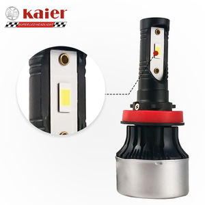 Faros Delanteros LED para Automóvil kaier <span class=keywords><strong>V8</strong></span> R8 V6 R35 Ultra White H1 H3 H7 H4 9005 9006 H11 9012 H19 D1 D2 D3 D4 D5 - Product Image 4